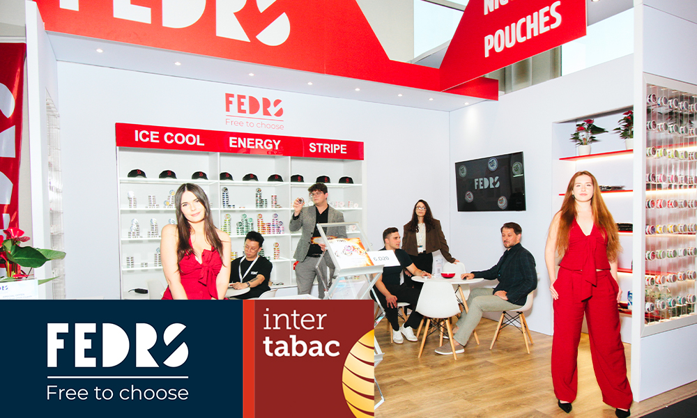 FEDRS at InterTabac 2025: Innovation in Flavor Technology and the Launch of Energy Pouches